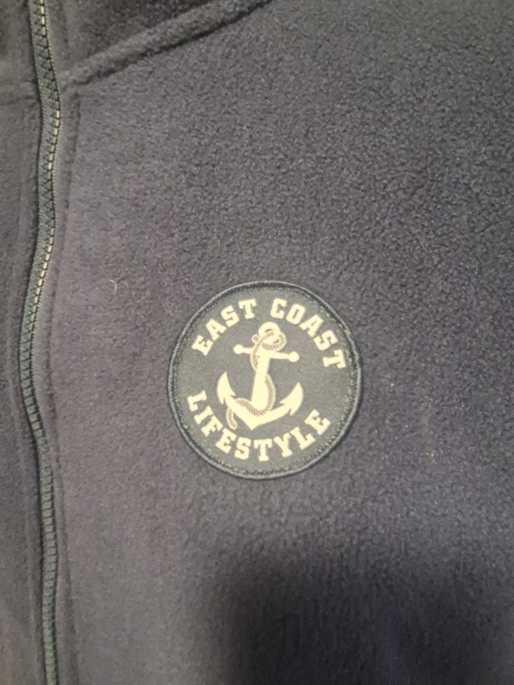 Full-Zip Polar Fleece Jacket, Sz 2XL - Picture 3 of 7
